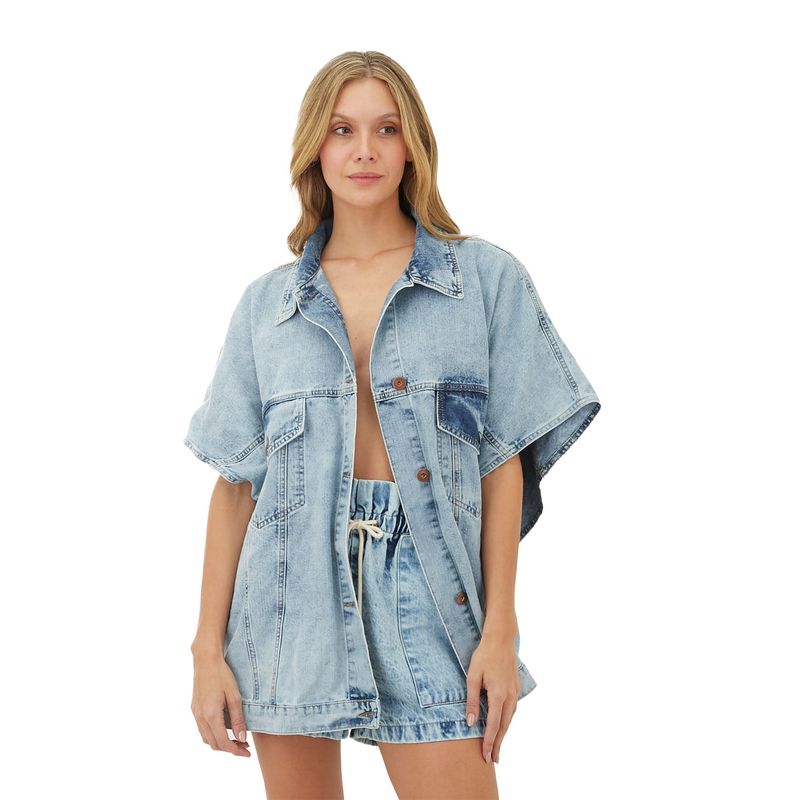 Chaqueta Bri Azul