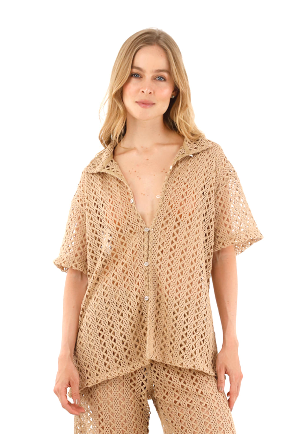 Camisa  Harlow Toupe