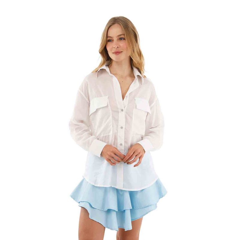 Camisa  Fleur Marfil