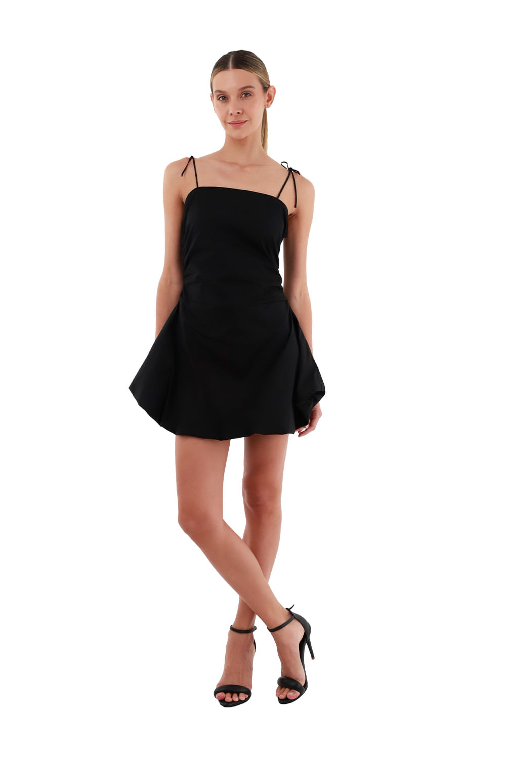 Vestido Corto Rose Negro