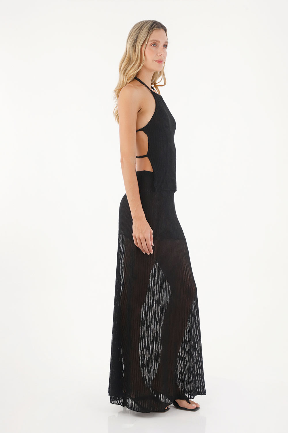 Falda Larga Lebon Negro