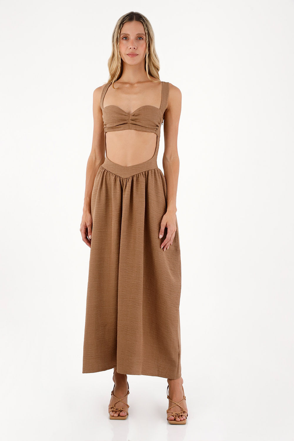 Vestido Largo Luna Toupe