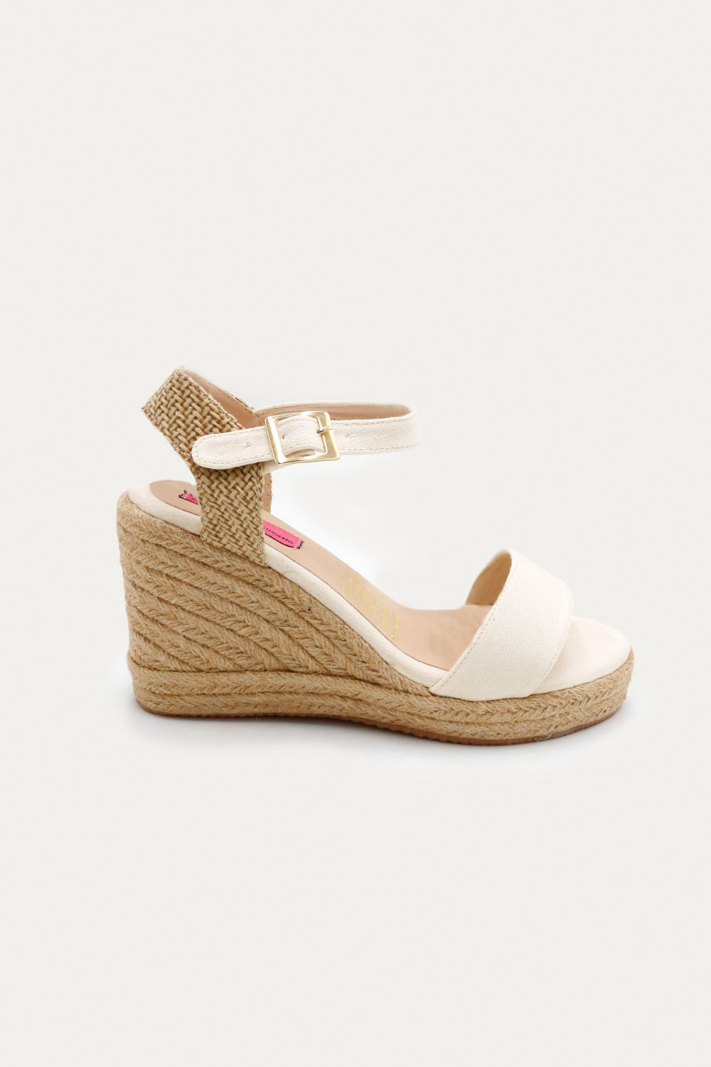 Spadrilla Plataforma Hellene Beige