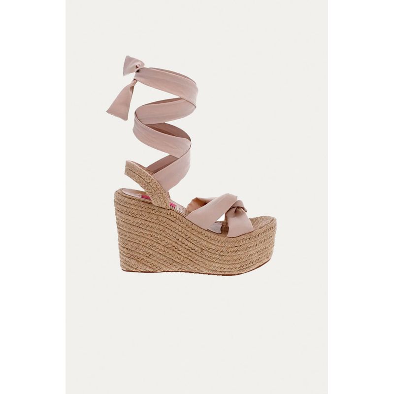 Spadrilla Plataforma Suki Marfil