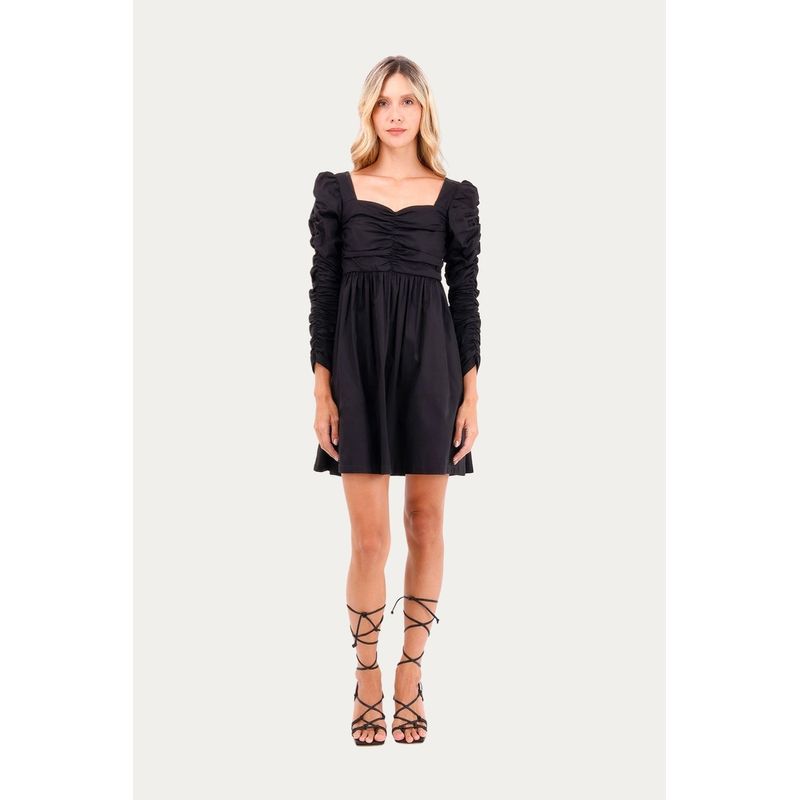 Vestido Corto Ocean Negro