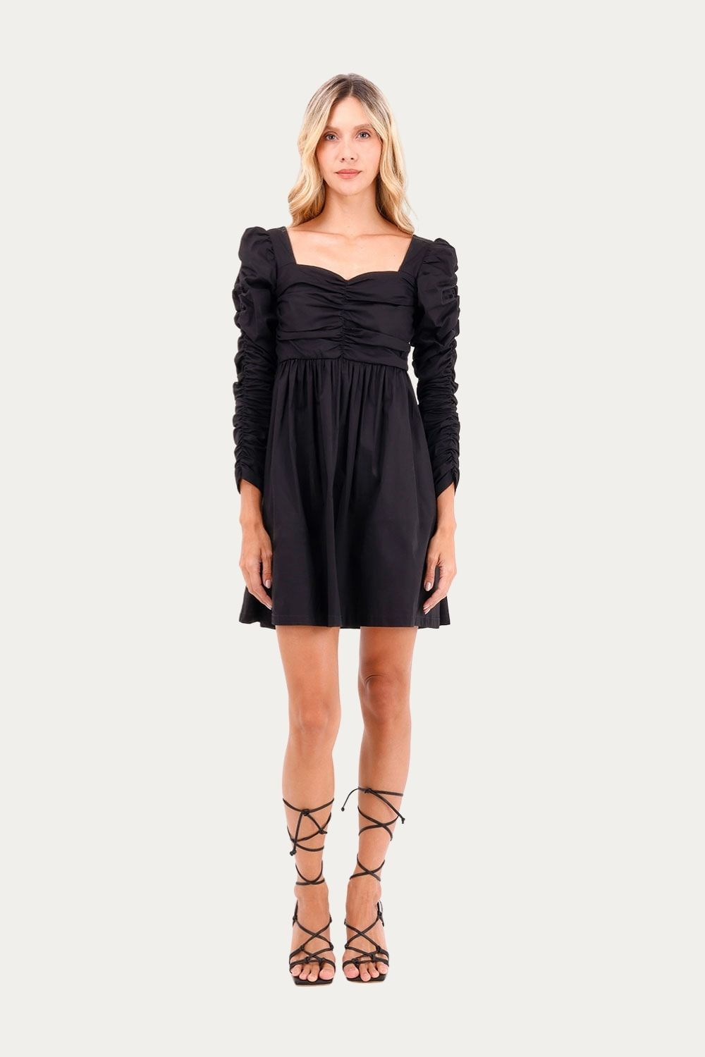 Vestido Corto Ocean Negro