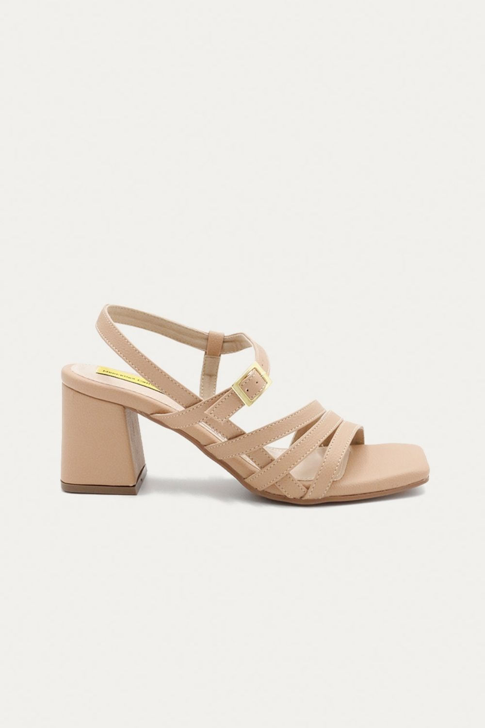 Sandalia Tacón Lia Beige