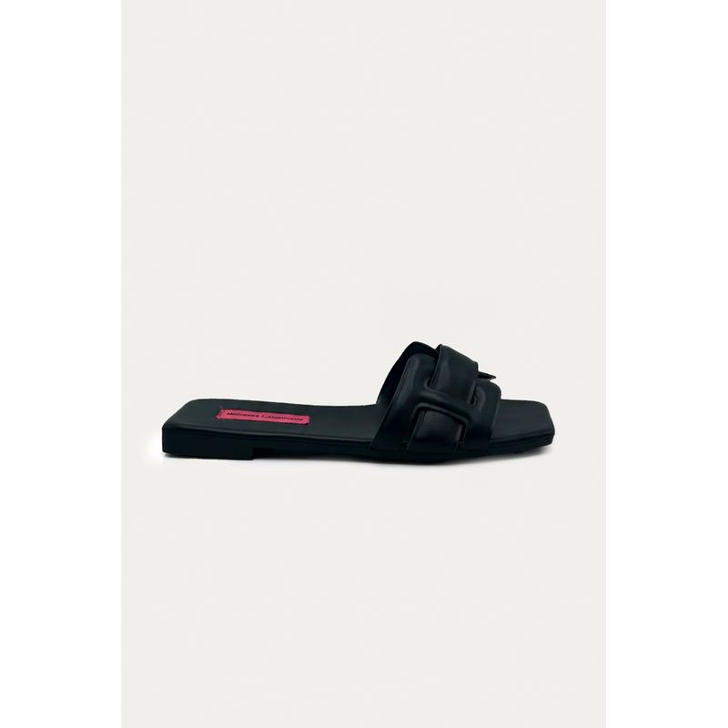 Sandalia Plana Jolie Negro