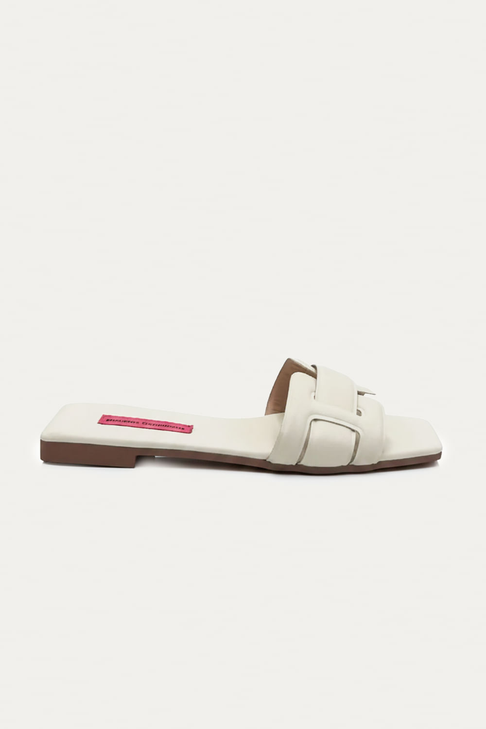 Sandalia Plana Jolie Marfil