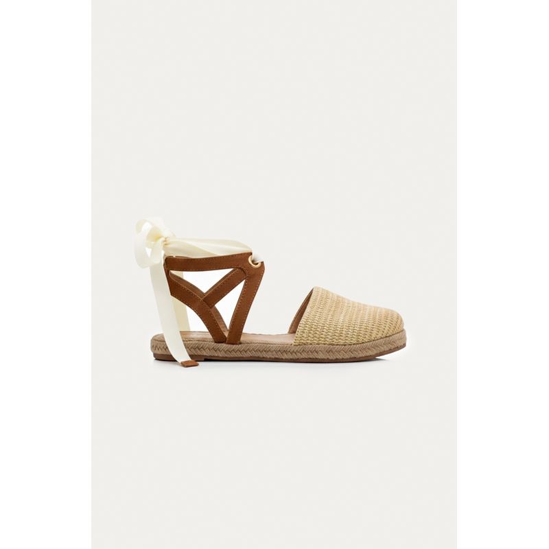 Sandalia Plana Layla Miel