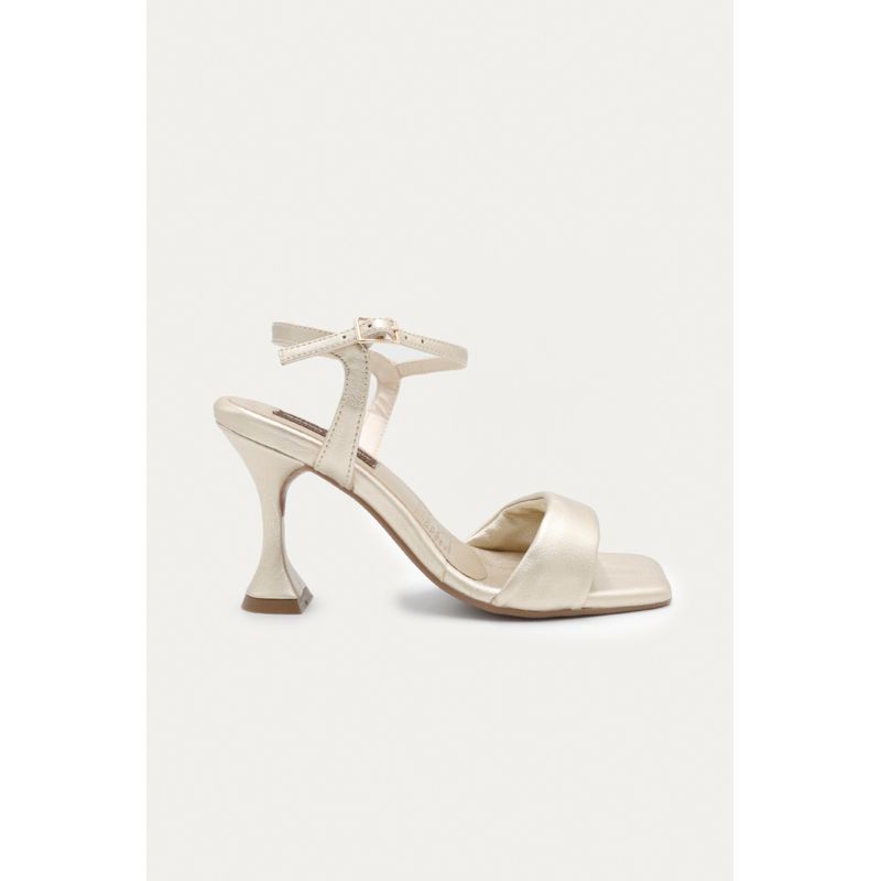 Sandalia Tacón Juliette Dorado