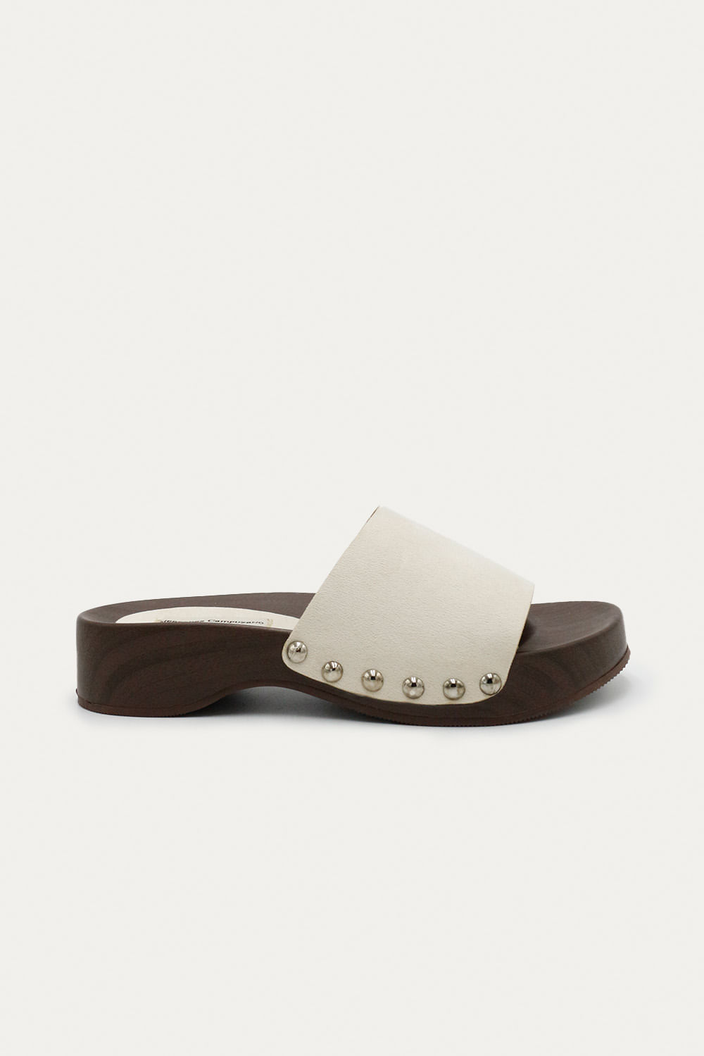 Sandalia Plana Eva Beige