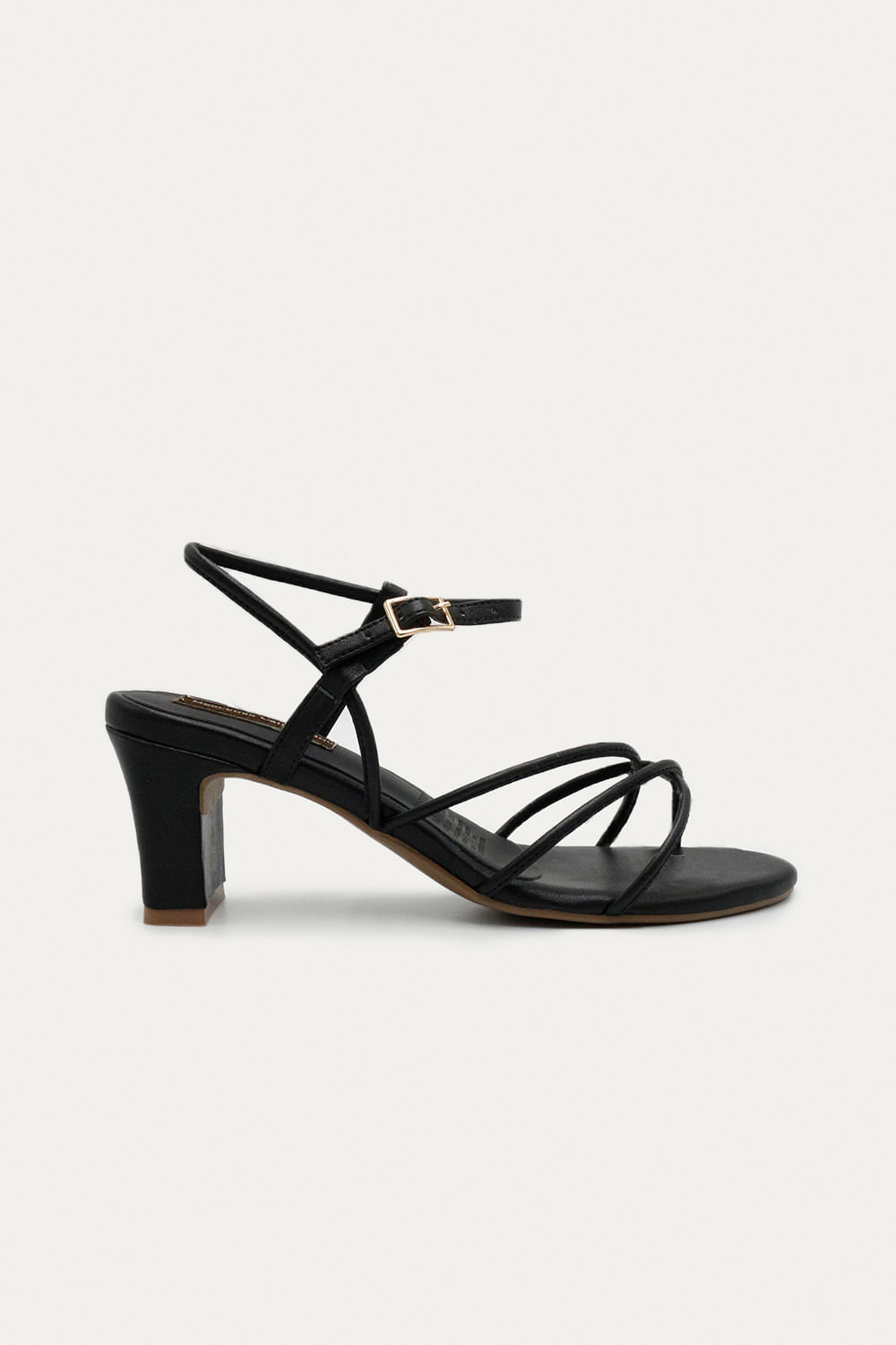 Sandalia Tacon Aira Negro