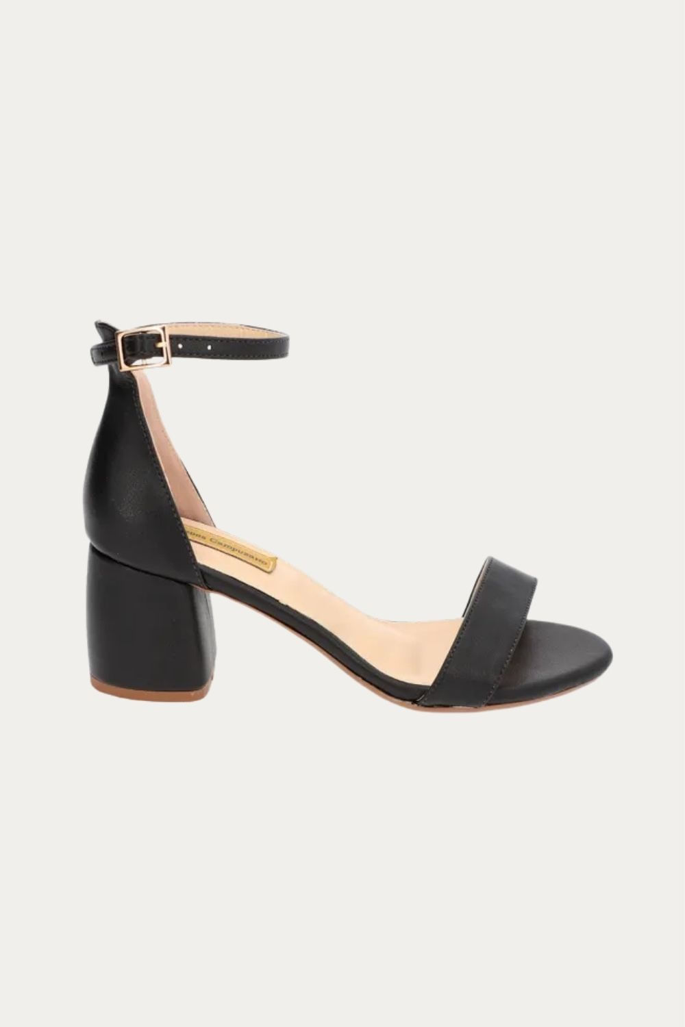 Sandalia Tacón Chin Negro