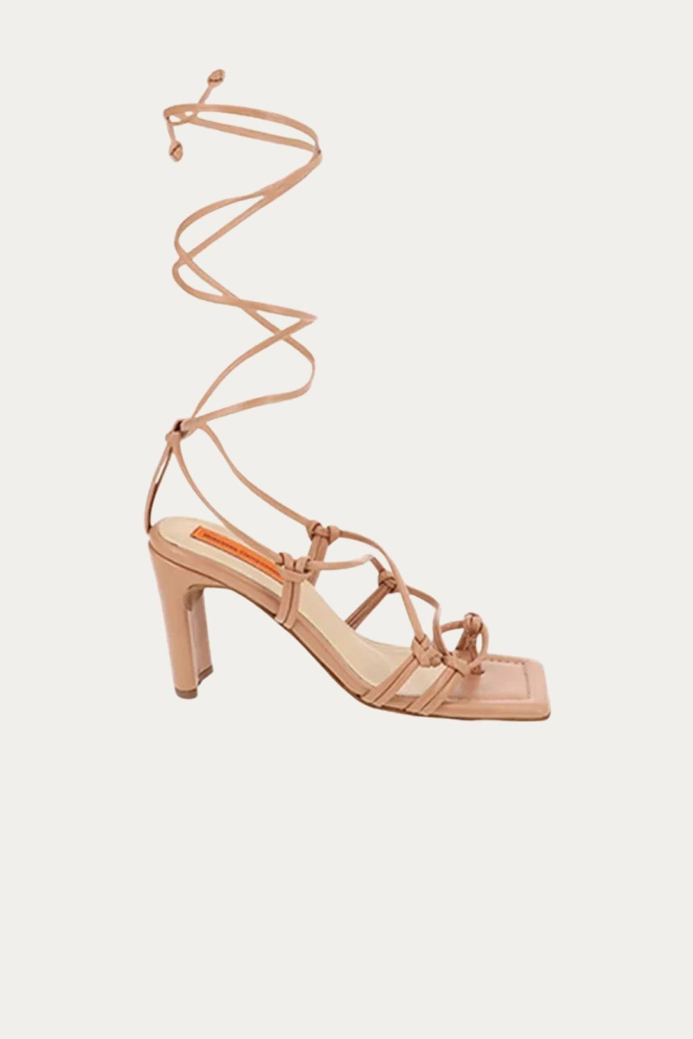 Sandalia Tacón Amelia Beige