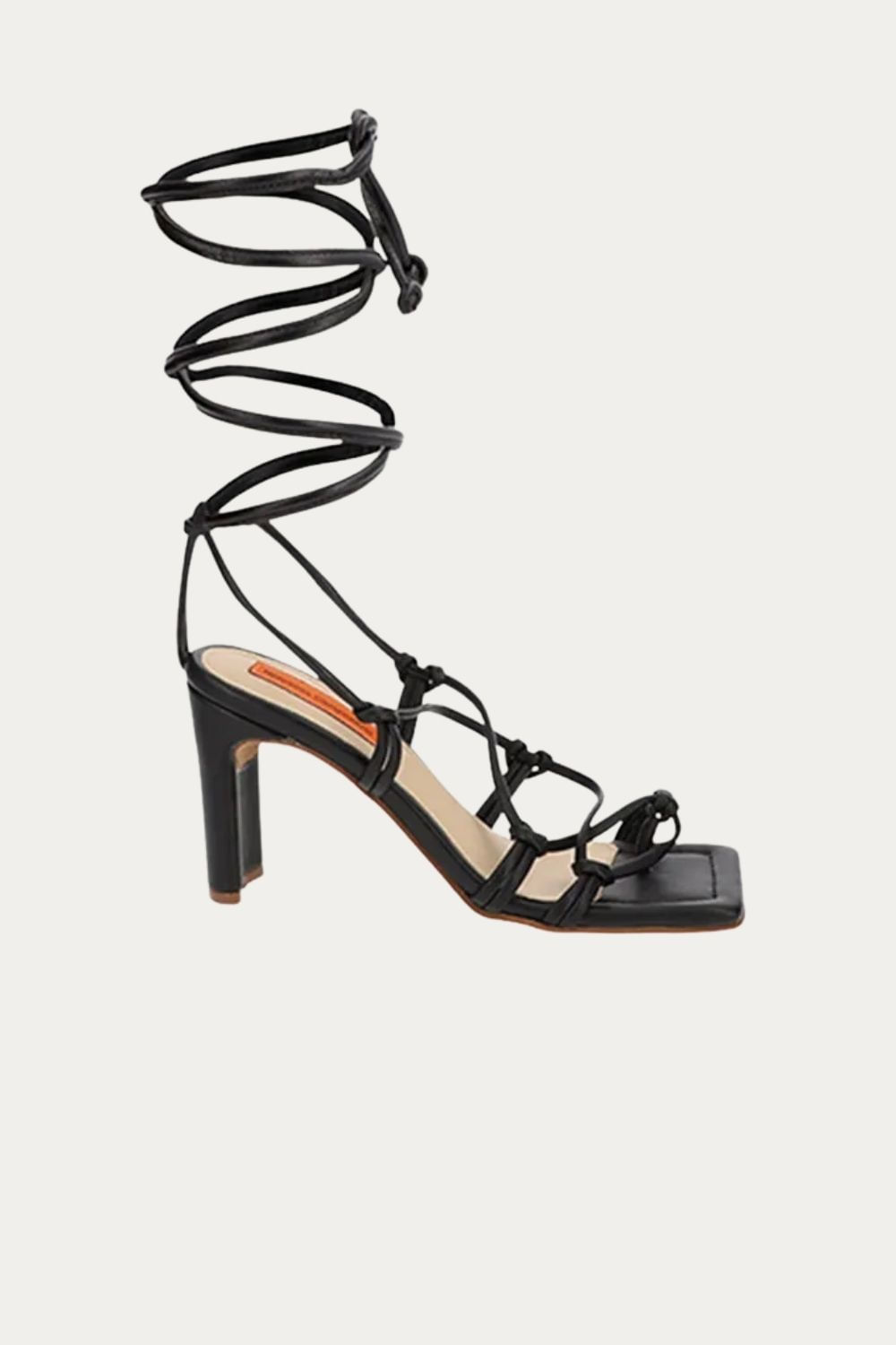 Sandalia Tacón Amelia Negro