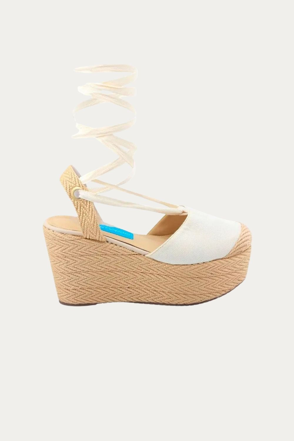 Spadrilla Plataforma Beige