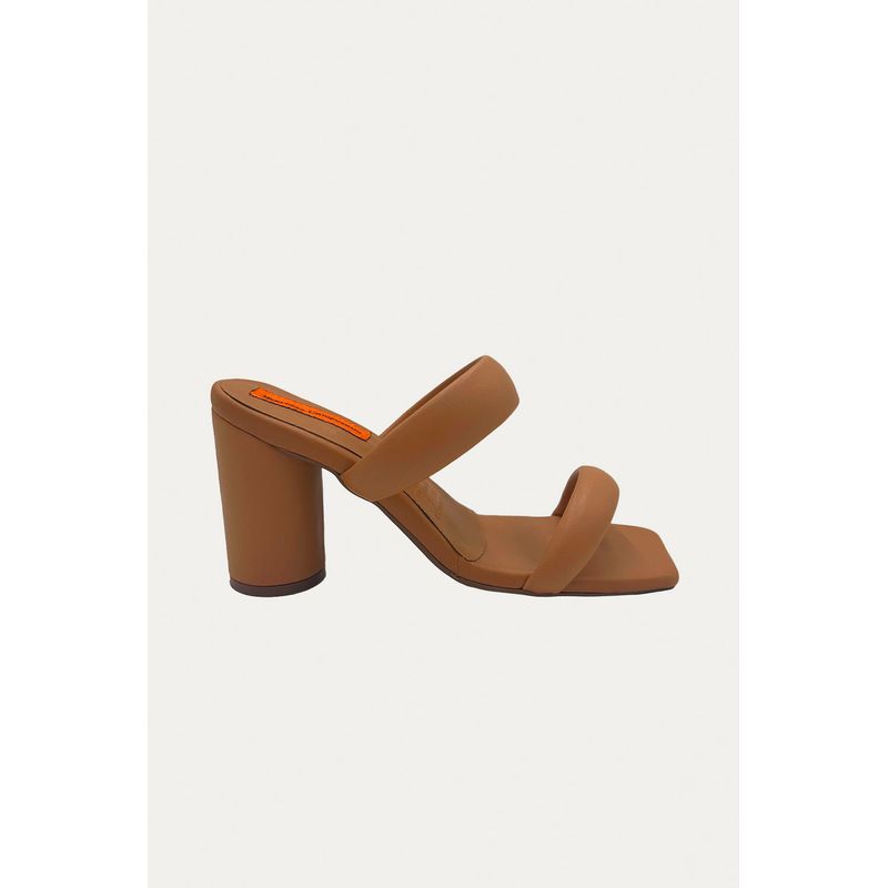 Sandalia Tacón Angelina Beige