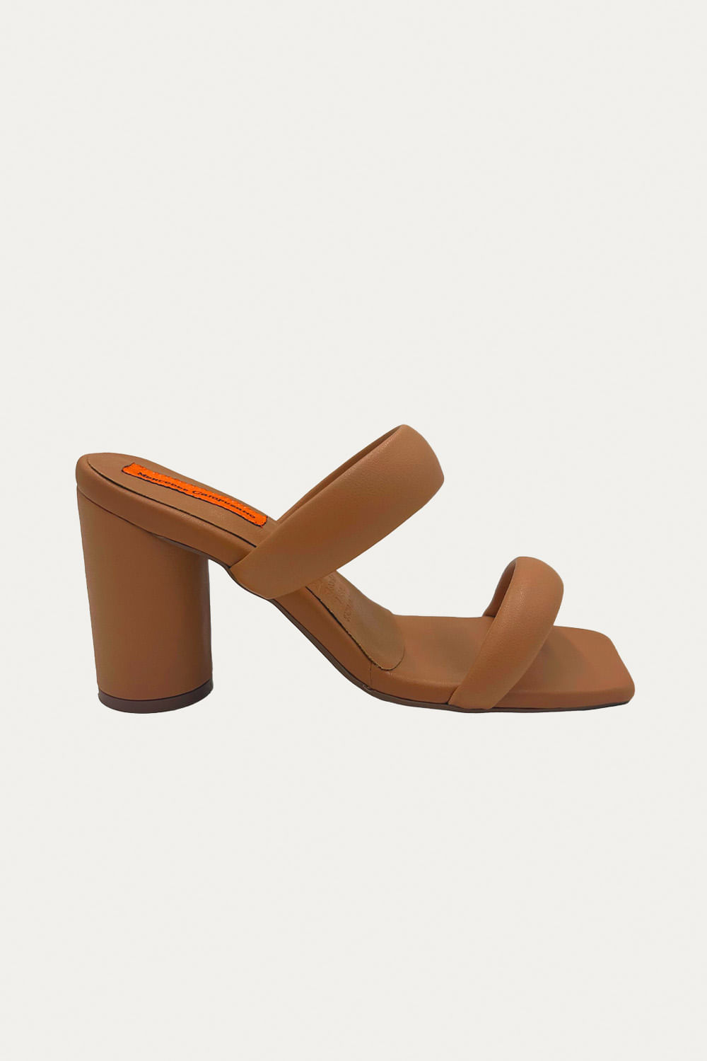 Sandalia Tacón Angelina Beige