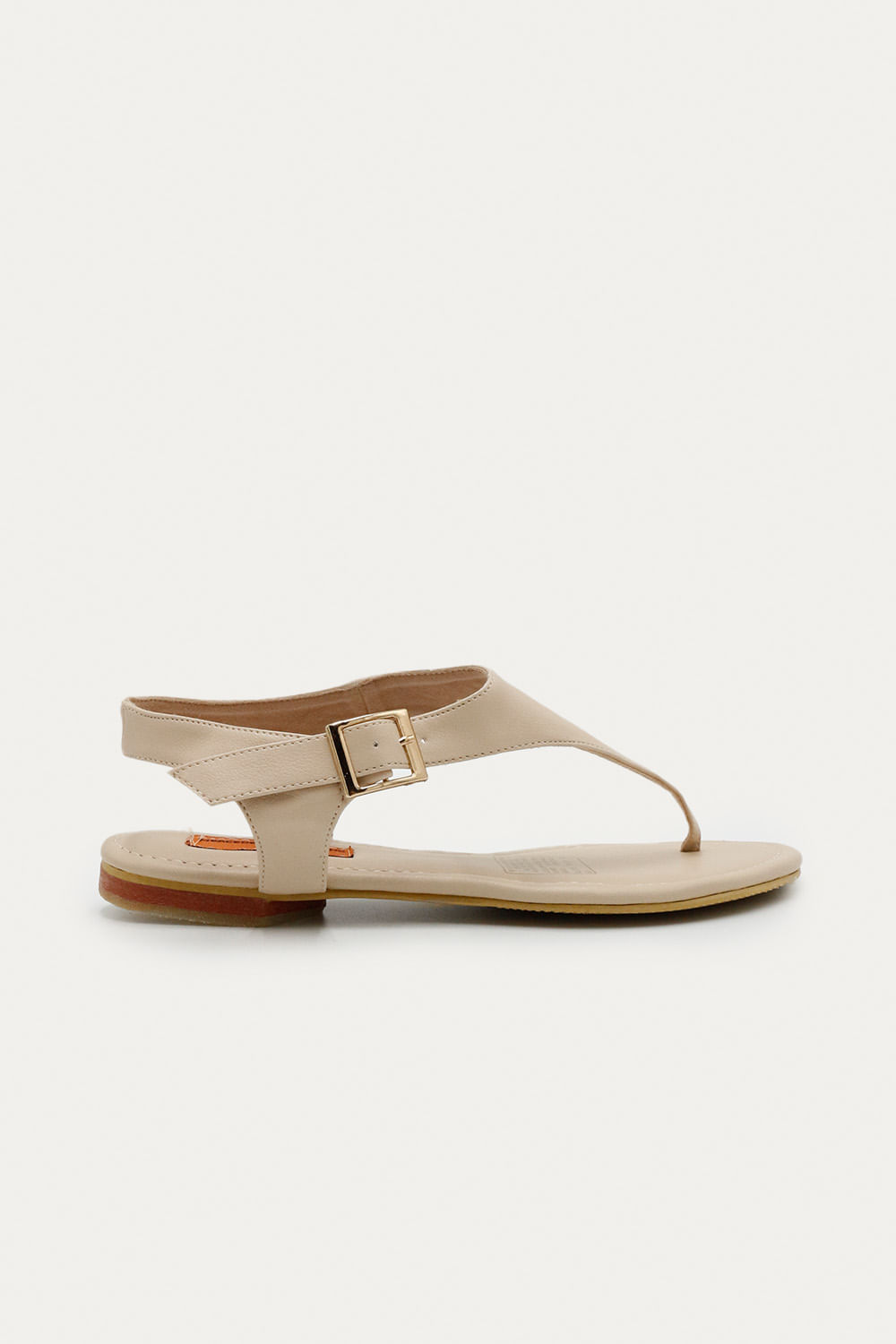 Sandalia Plana Maya Beige