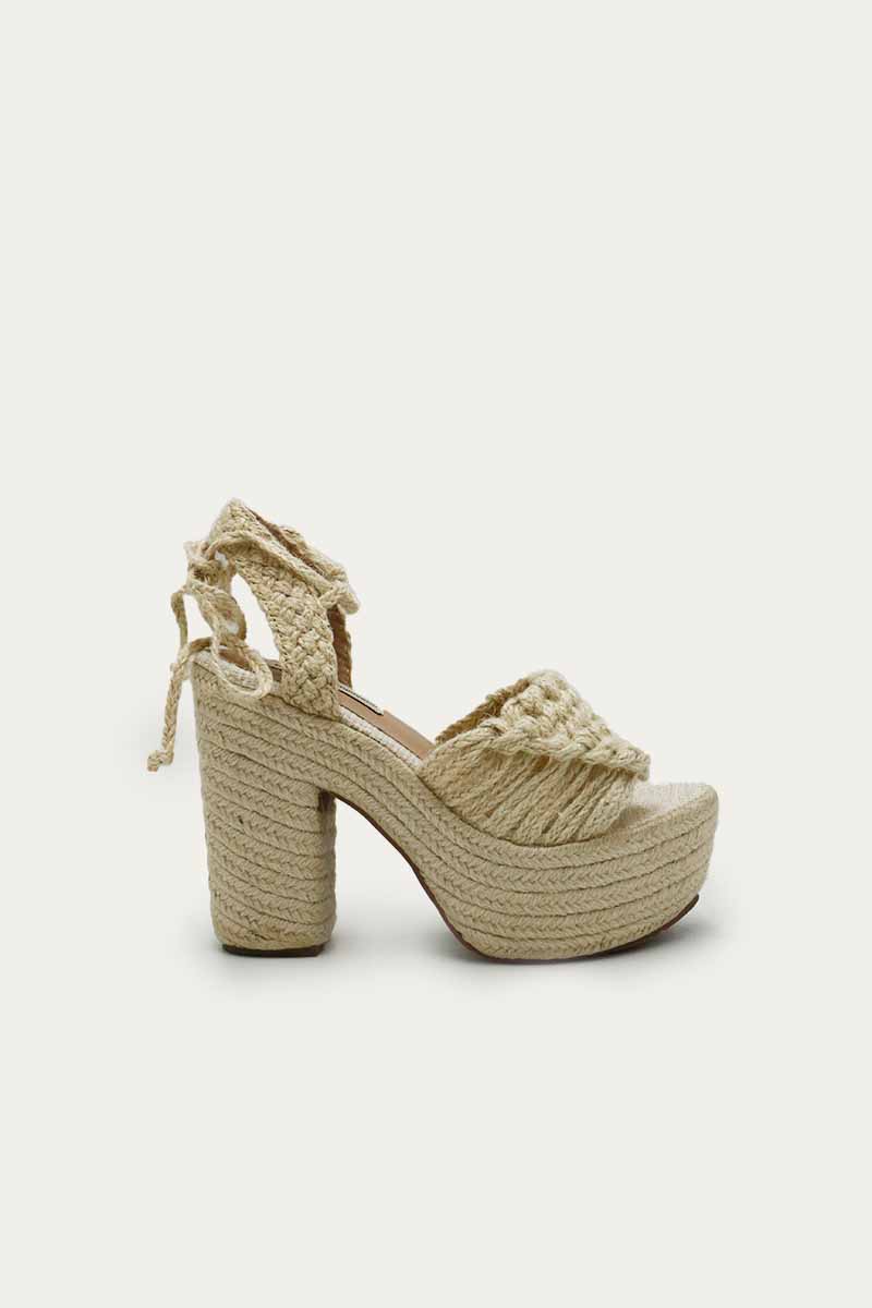 Spadrilla Plataforma Source Beige