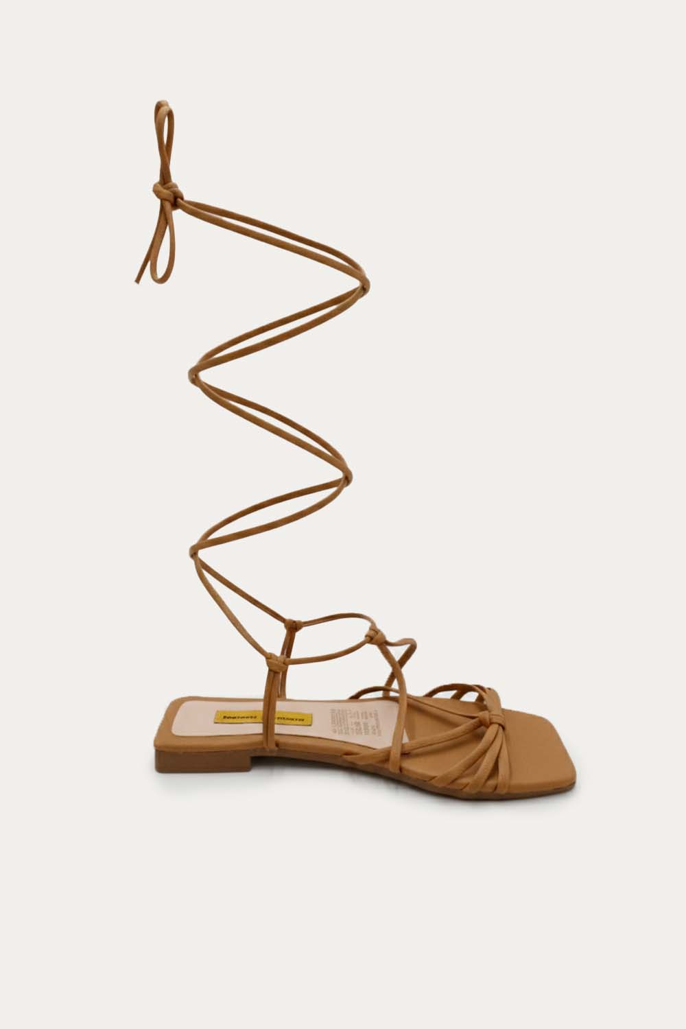 Sandalia Plana Mar Beige