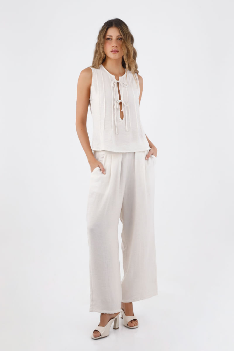 Pantalon Lia Marfil
